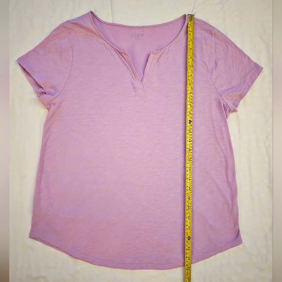 Loft women's large V accent T-shirt - Picture 5 of 8